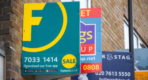 Antony Aslan Swindon estate agents for sale board